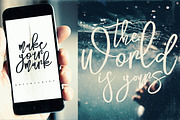 SALE Handwritten Script Fonts, a Script Font by Cruzine (Thumbnail 32 of 57)