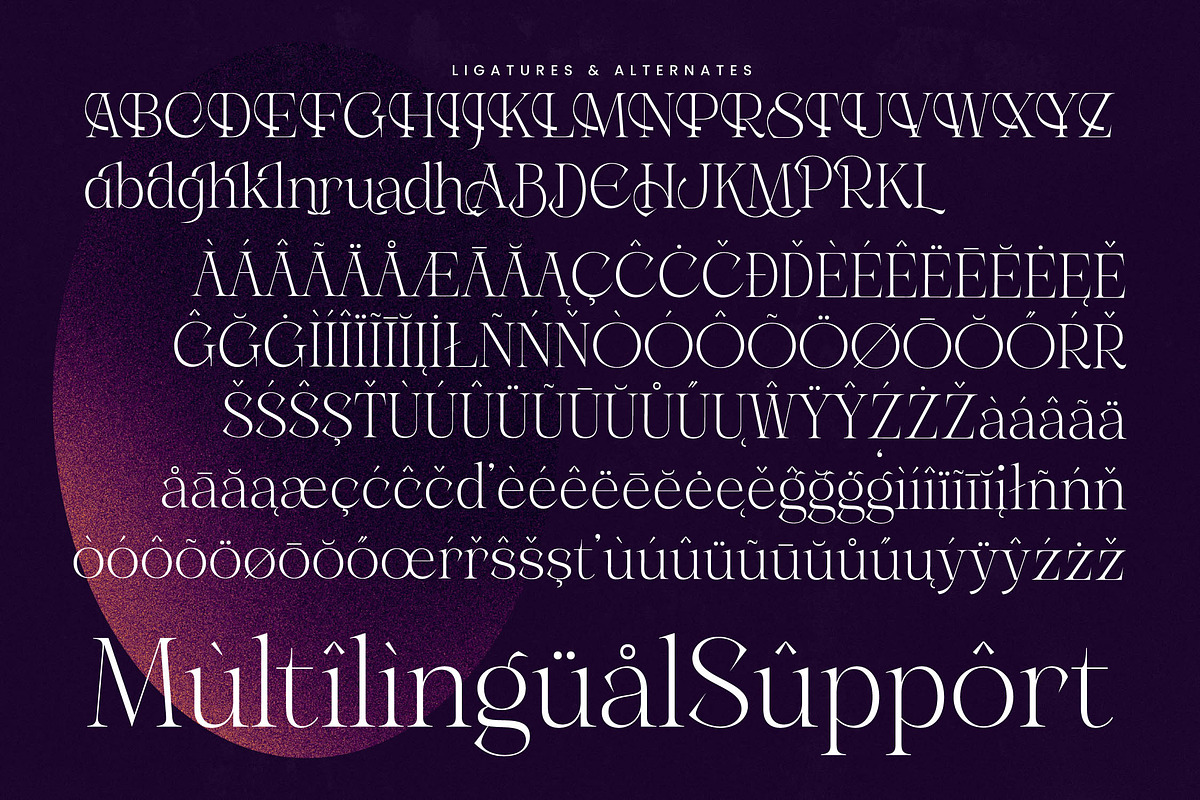 Gravite Elevaty Luxury Serif Font, a Serif Font by timelesstype.co (Photo 19 of 20)