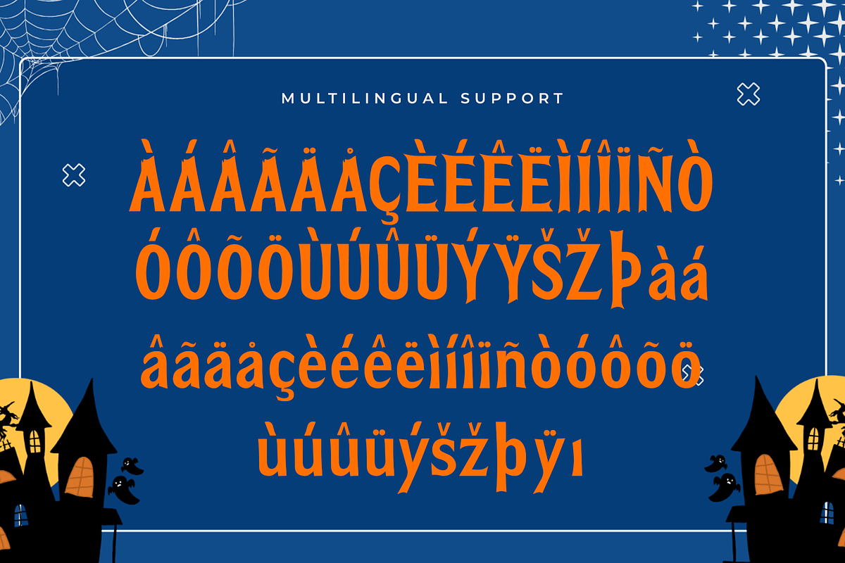 Witchveil - Modern Halloween Font, a Blackletter Font by overlaytemplates (Photo 5 of 5)