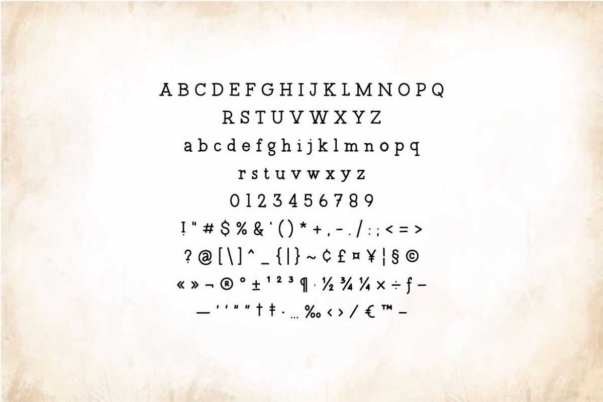 Hyper Writer - Typerwriter Font, a Handwritten Font by Mightyfire (Photo 4 of 4)