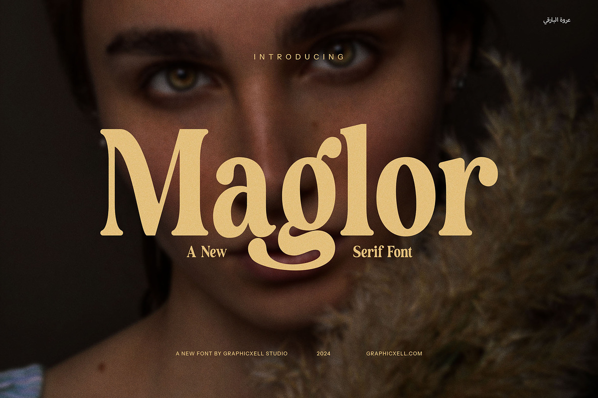 Maglor - Elegant Serif Font, a Serif Font by Graphicxell (Photo 1 of 8)