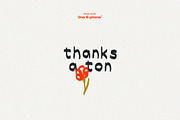Nattie ABCs - Font Latine & Cyrillic, a Handwritten Font by line & plane (Thumbnail 9 of 9)