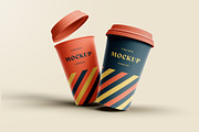 Take Away Paper Coffee Cup Mockups, a Cups & Container Mockup by dpi (Thumbnail 7 of 24)
