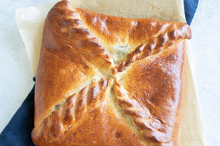 Freshly baked meat pie., a Food & Drink Photo by Galiyah Assan