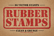 Rubber Stamps Vector Pack Volume 2, an Object Graphic by Design Panoply (Thumbnail 1 of 4)