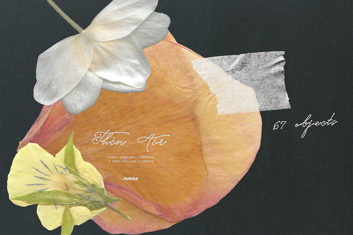 Thin Air - Soft Collage Elements, an Object Graphic by Purple (Photo 7 of 15)