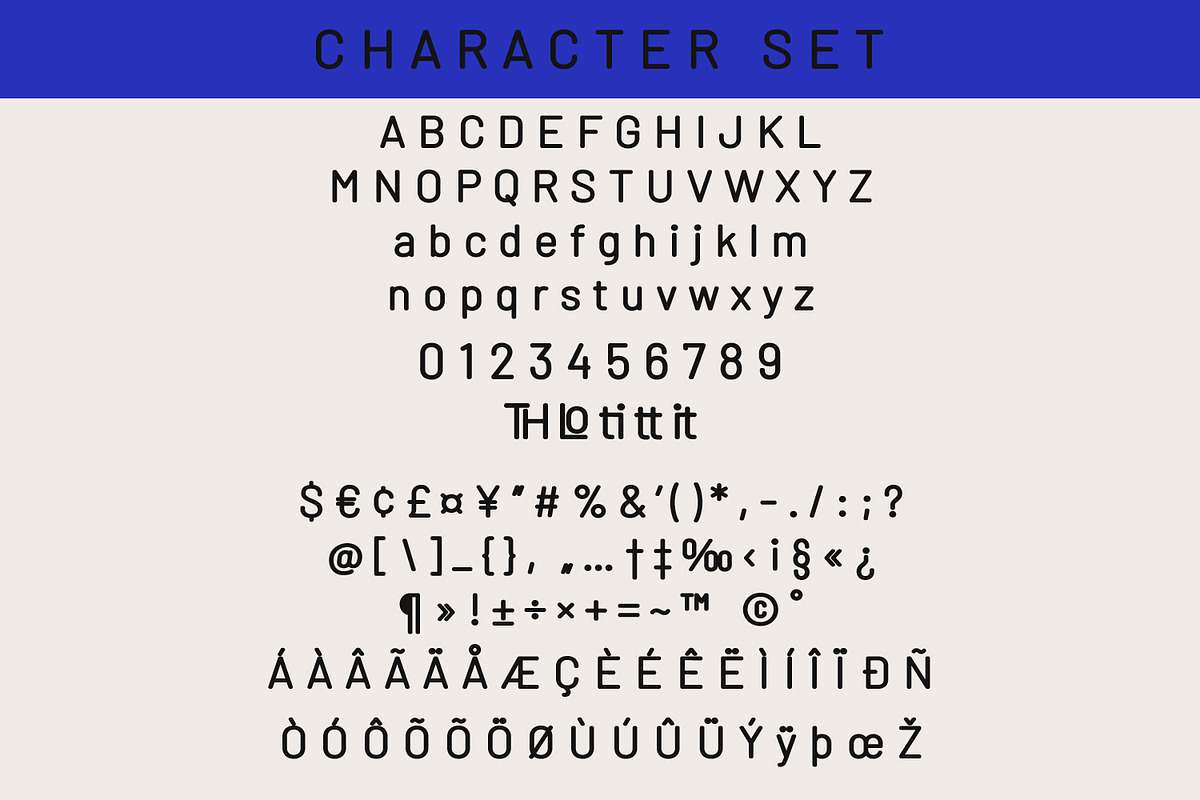 Catilio Rounded Sans Serif Display F, a Sans Serif Font by Maulana Creative (Photo 6 of 7)