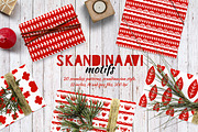 Skandinaavi Seamless Pattterns, a Pattern Graphic by Chus Moreno Studio (Thumbnail 1 of 7)