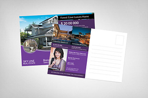 Luxury Sweet Home Corporate Postcard