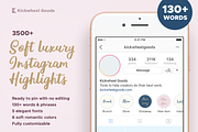 3500+ Insta Story Highlight Covers, a Social Media Template by Kick Wheel Goods (Thumbnail 1 of 10)