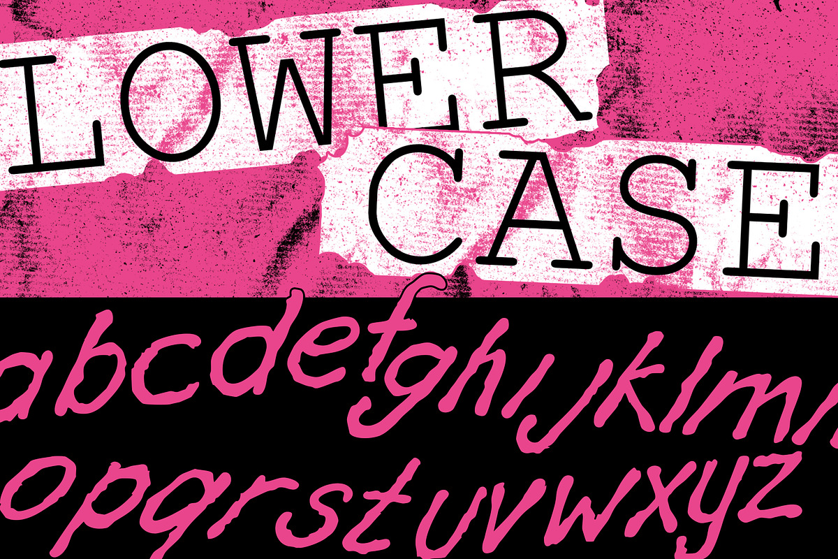 Compthoughts - DIY Garage Rock Font, a Font by riff.type (Photo 5 of 10)