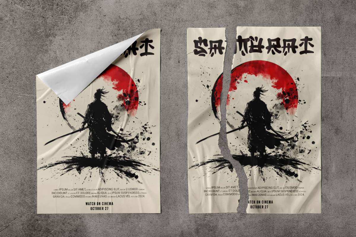 Bushido Stroke Japanese Brush Font, a Font by PutraCetol Studio (Photo 4 of 5)