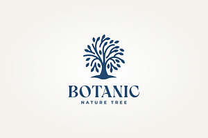 botanical tree nature plant logo, a Branding & Logo Template by Blazybone