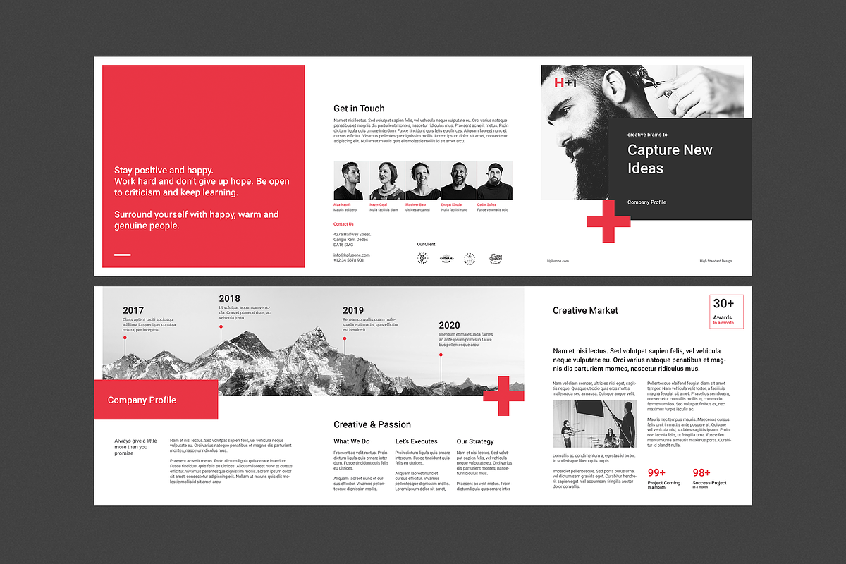 Business Square Brochure, a Brochure Template by BOXKAYU (Photo 6 of 6)