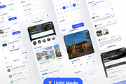 HotelQu- Booking Hotel Mobile UI Kit, an UI Kit Template by Moni Studio (Thumbnail 3 of 5)
