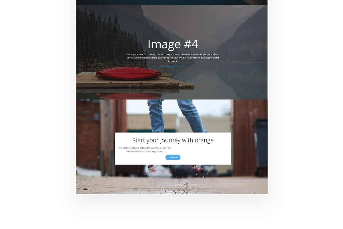 Orange -  Multipurpose HTML Template, a HTML Template by S&C Market (Photo 13 of 13)