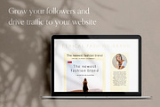 Sahara Social Media Pack, a Social Media Template by Eternel Design Studio (Thumbnail 3 of 5)
