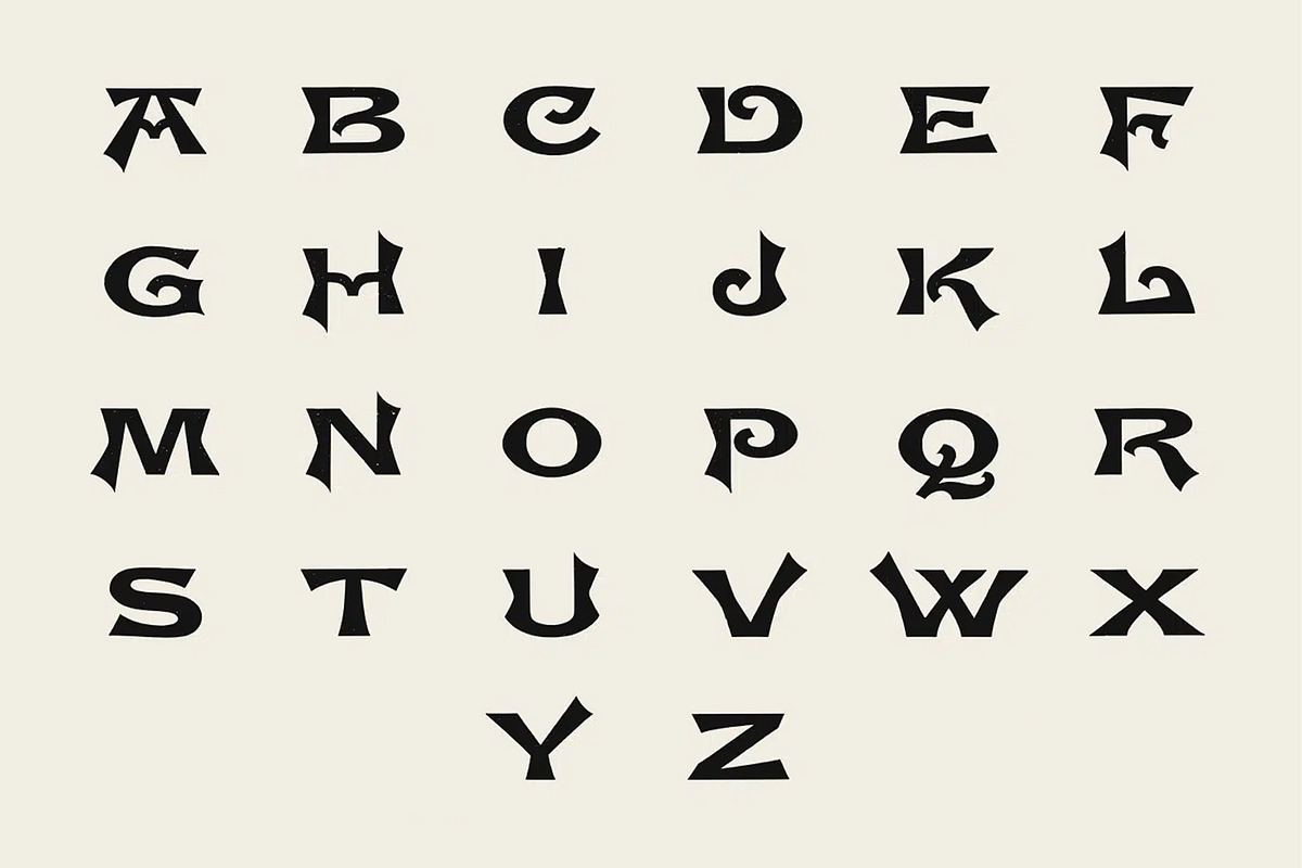 Sharp Wedge Serif Typeface, a Serif Font by Century Library (Photo 2 of 6)