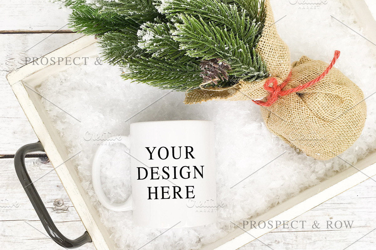 Holiday Mug Mockup Photo Bundle, a Photo by Hudson Lark Studio (Photo 2 of 7)