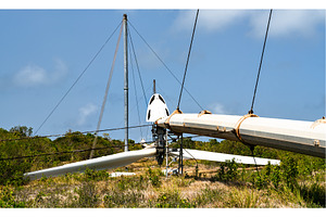 Tiltable wind turbine at Parc eolien, an Industrial Photo by Leonid Andronov