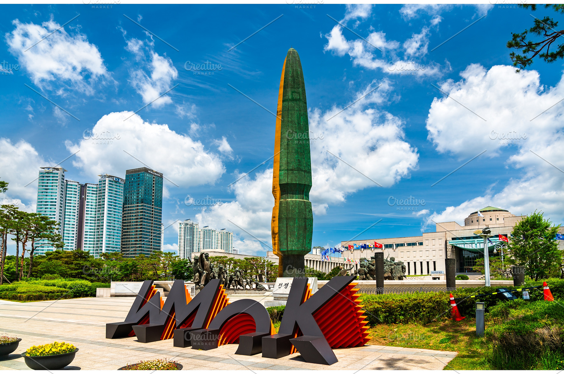 War Memorial of Korea dedicated to, an Architecture Photo by Leonid Andronov
