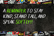 AntiBully Hand-Drawn Brush Font, a Handwritten Font by BeadyLab (Thumbnail 4 of 5)