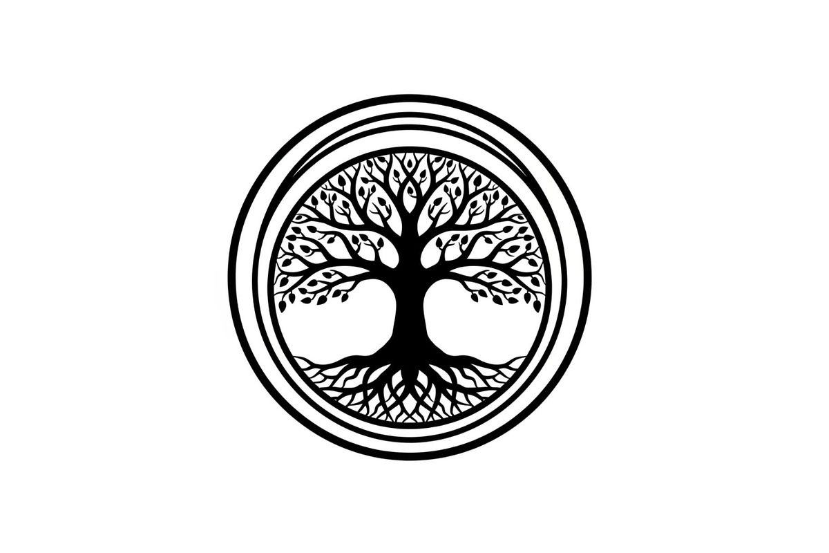 Tree of Life Circle Frame Bundle, an Illustration by Gaye Art (Photo 17 of 51)