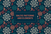 Baltic Patterns & Elements, a Pattern Graphic by Inkwell Supply Co (Thumbnail 1 of 12)