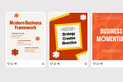 Business Momentum - Instagram Post, a Social Media Template by Izdihaar_Studio (Thumbnail 3 of 4)