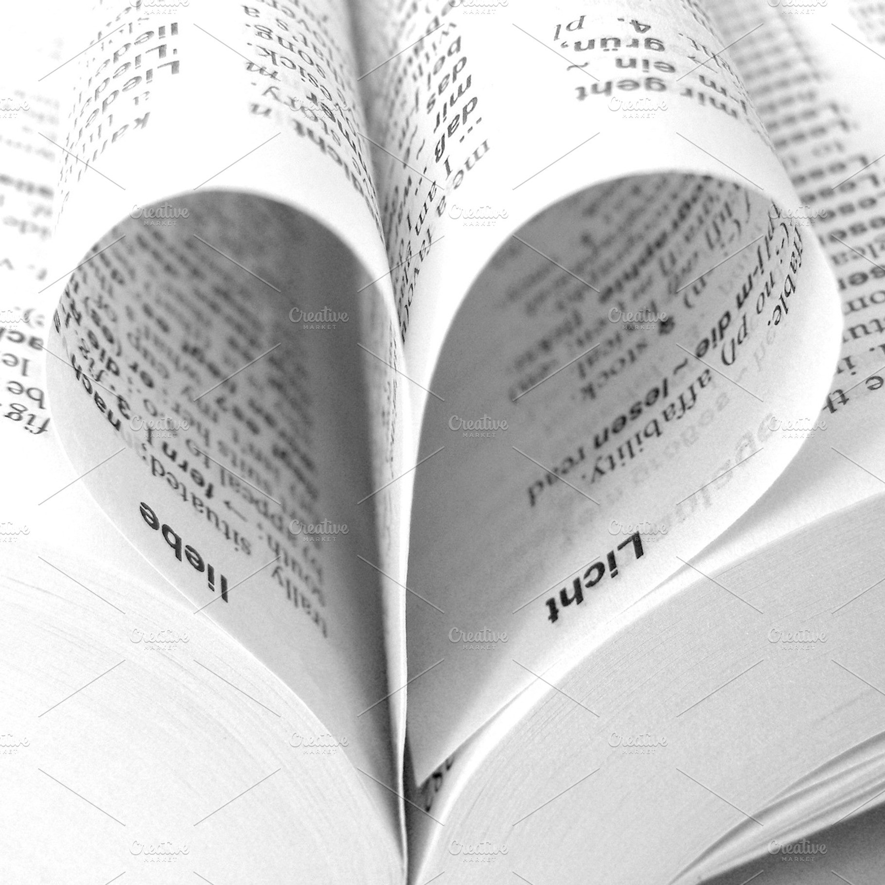 Love containing love, liebe, and romance