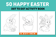 Happy Easter Dot to Activity Book, a Seasonal Illustration by Coco Bloom (Thumbnail 1 of 4)