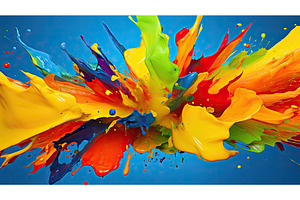 bright abstract yellow background ai, a Background Photo by pikepicture