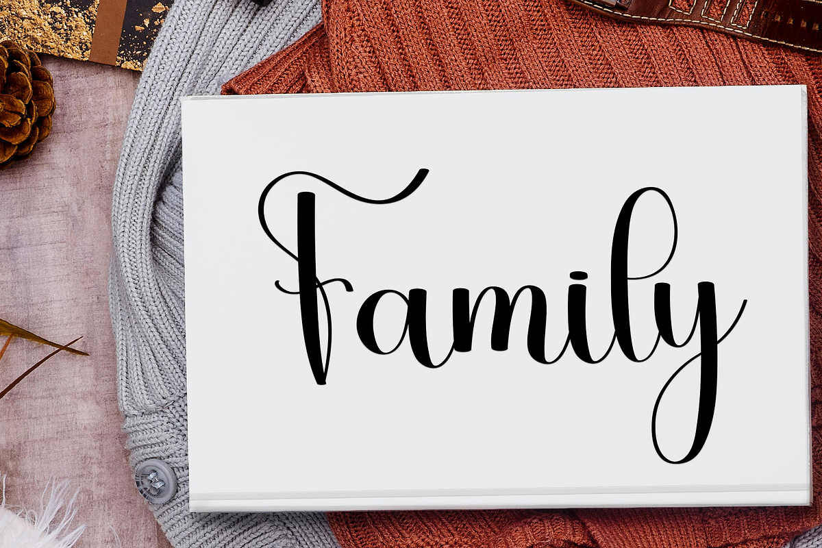 Lighting, a Handwritten Font by FreshTypeINK (Photo 6 of 8)
