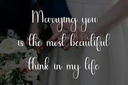 Married, a Handwritten Font by FreshTypeINK (Thumbnail 4 of 8)