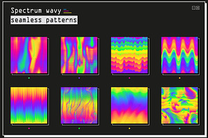 Spectrum Lines Patterns.