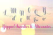 LiebeLotte Swell, a Script Font by LiebeFonts (Thumbnail 8 of 9)