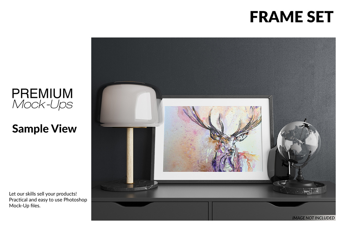 3 Shapes of Frame Mockups, a Product Mockup by mock-ups (Photo 6 of 7)