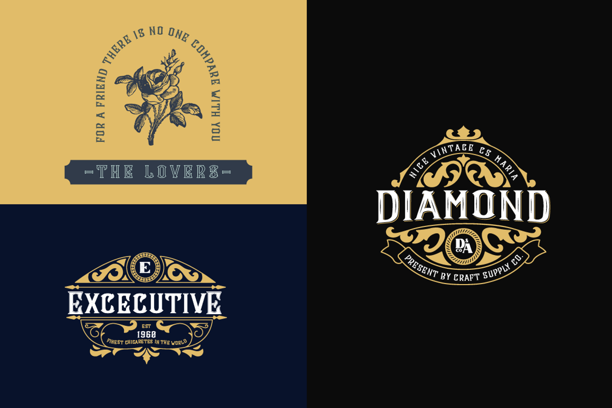 CS Maria Font + Ornaments preview 4