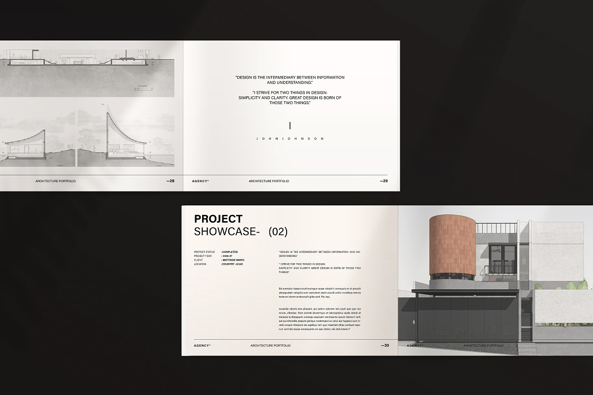 Architecture Portfolio Template, a Brochure Template by ArtisanaAura (Photo 14 of 22)
