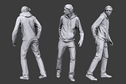 Lowpoly People Casual Pack Volume 10, a Characters & Person 3D Model by Kanistra Studio (Thumbnail 8 of 8)
