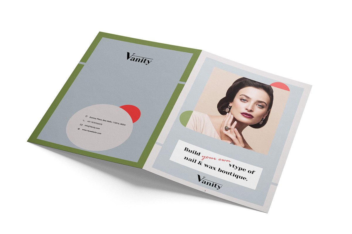 Vanity Brochures Template, a Brochure Template by ORCOLOR (Photo 18 of 18)