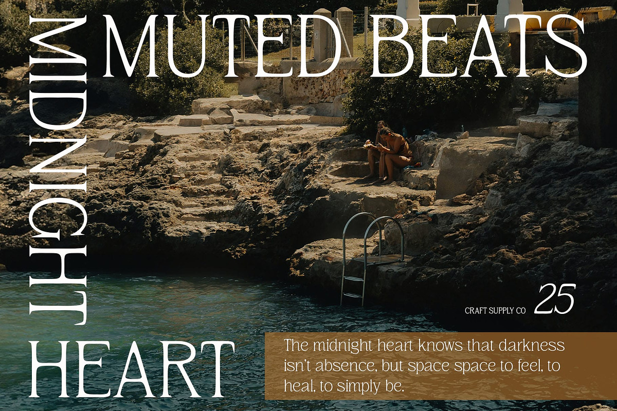CS Lucien Drawn, a Serif Font by Craft Supply Co. (Photo 8 of 8)