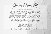 Grania Hanna, a Script Font by Typegoals Studio (Thumbnail 7 of 9)