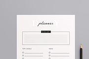 Daily and Weekly Planner Layout, a Stationery Template by MightyDesign (Thumbnail 2 of 8)
