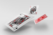 Poker Card Playing Mockups, a Print Template by Kongkow (Thumbnail 3 of 10)