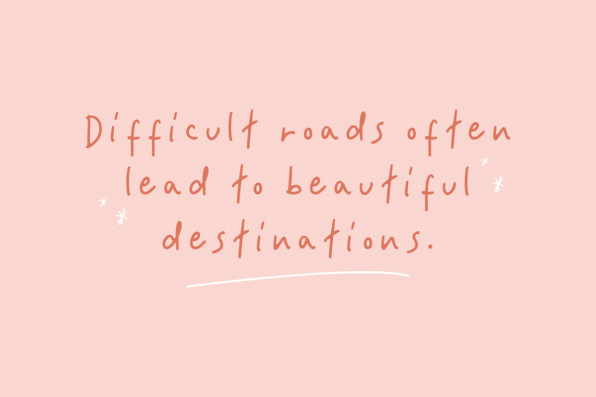 Hey Tiny - Playful Font Family, a Font by Prioritype Co (Photo 4 of 10)