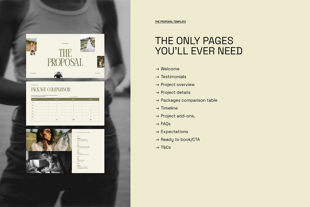 Photographer's Proposal Template, a Marketing Template by Third Ginger Studio (Photo 4 of 8)