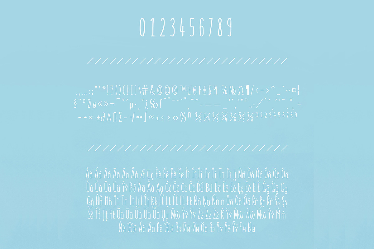 Summer Font preview 7