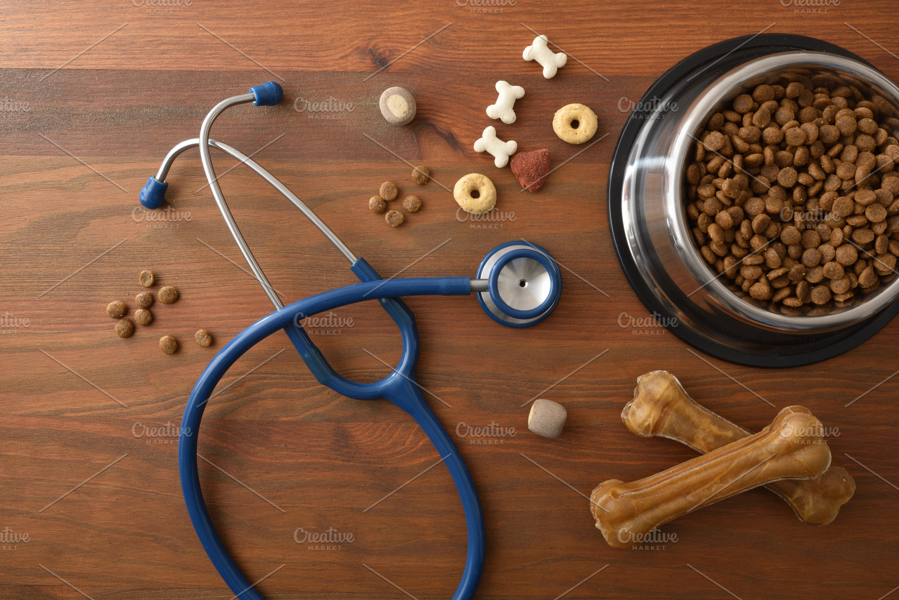 Healthy Dog Feeding Concept with Natural Treats, an Animal Photo by Davizro's Market