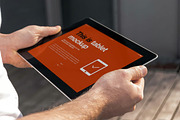 Tablet Mock-up, a Device Mockup by zippypixelstudio (Thumbnail 15 of 16)